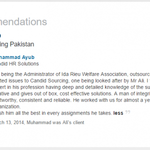 Muhammad Ayub, CEO, Candi HR Solutions